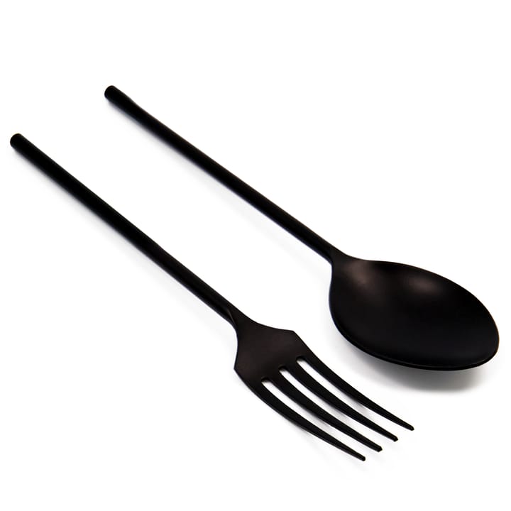 Ernst salatbestikk metall, Svart ERNST