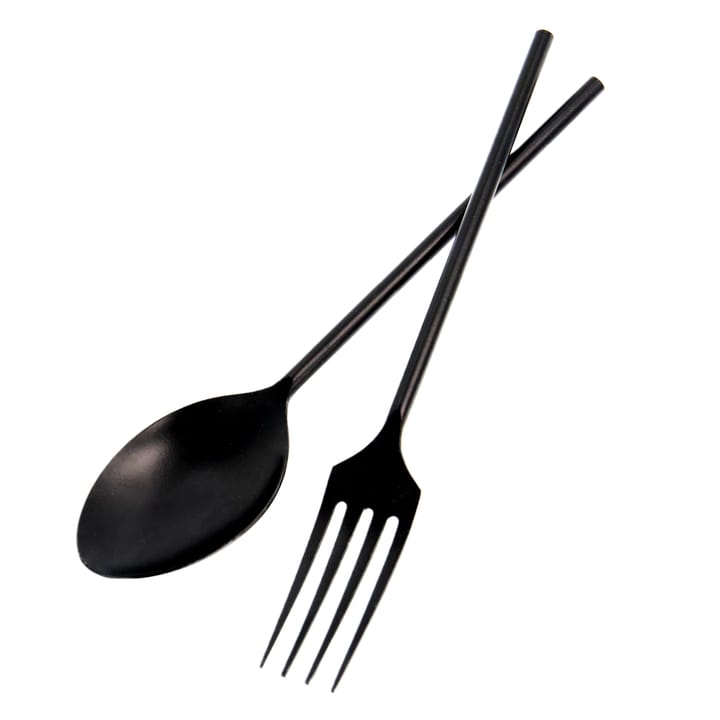 Ernst salatbestikk metall, Svart ERNST