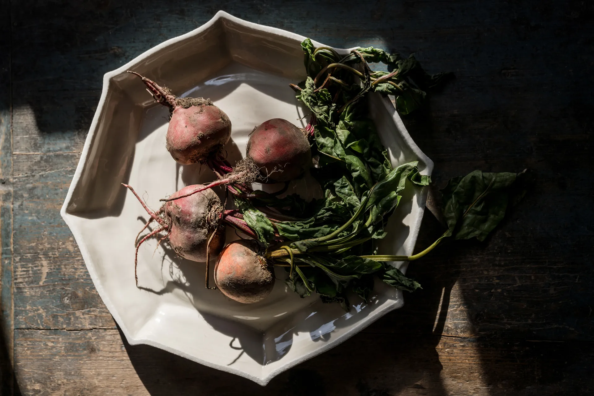 Ernst serveringsfat Ø37 cm, Naturhvit ERNST