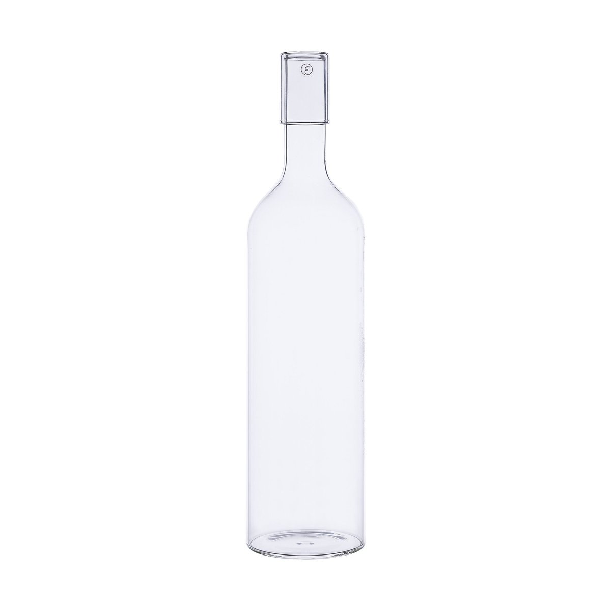 ERNST Ernst serveringsflaske med lokk 1,3 l Klar