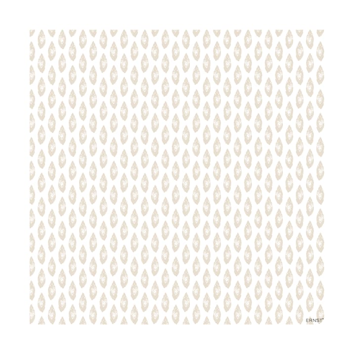 Ernst serviett mandel 33 x 33 cm 20-pakning - Hvit-beige - ERNST