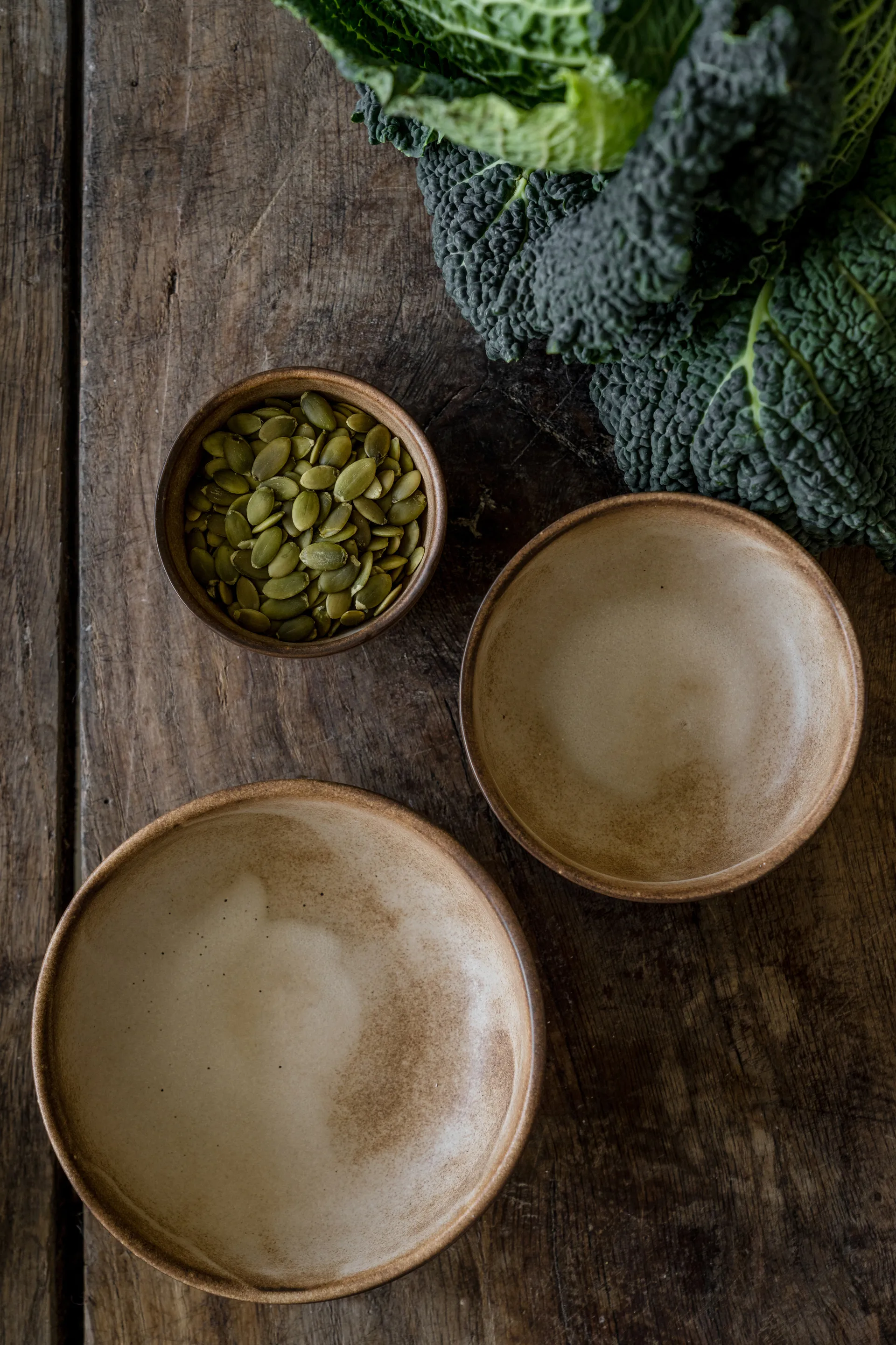 Ernst skål, Brun-natur bunn, Ø8 cm ERNST