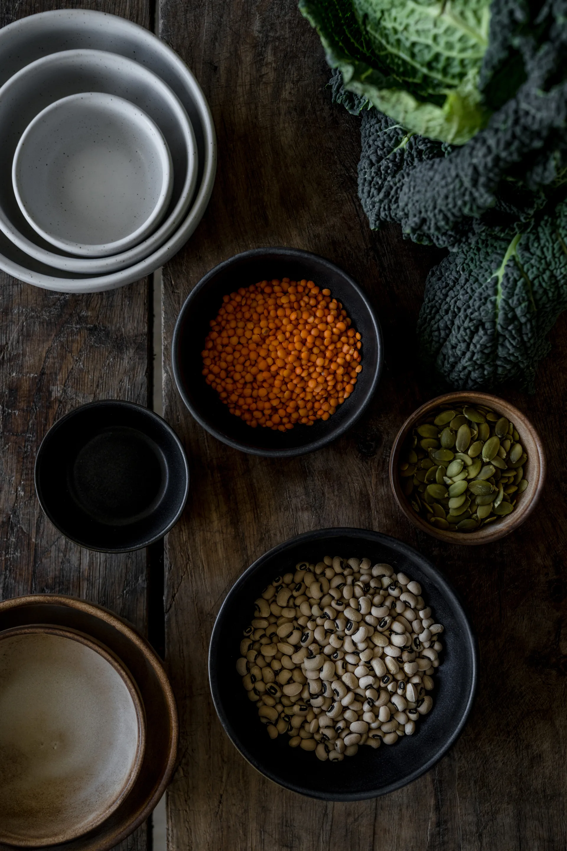 Ernst skål, Mattsvart-natur bunn, Ø8 cm ERNST