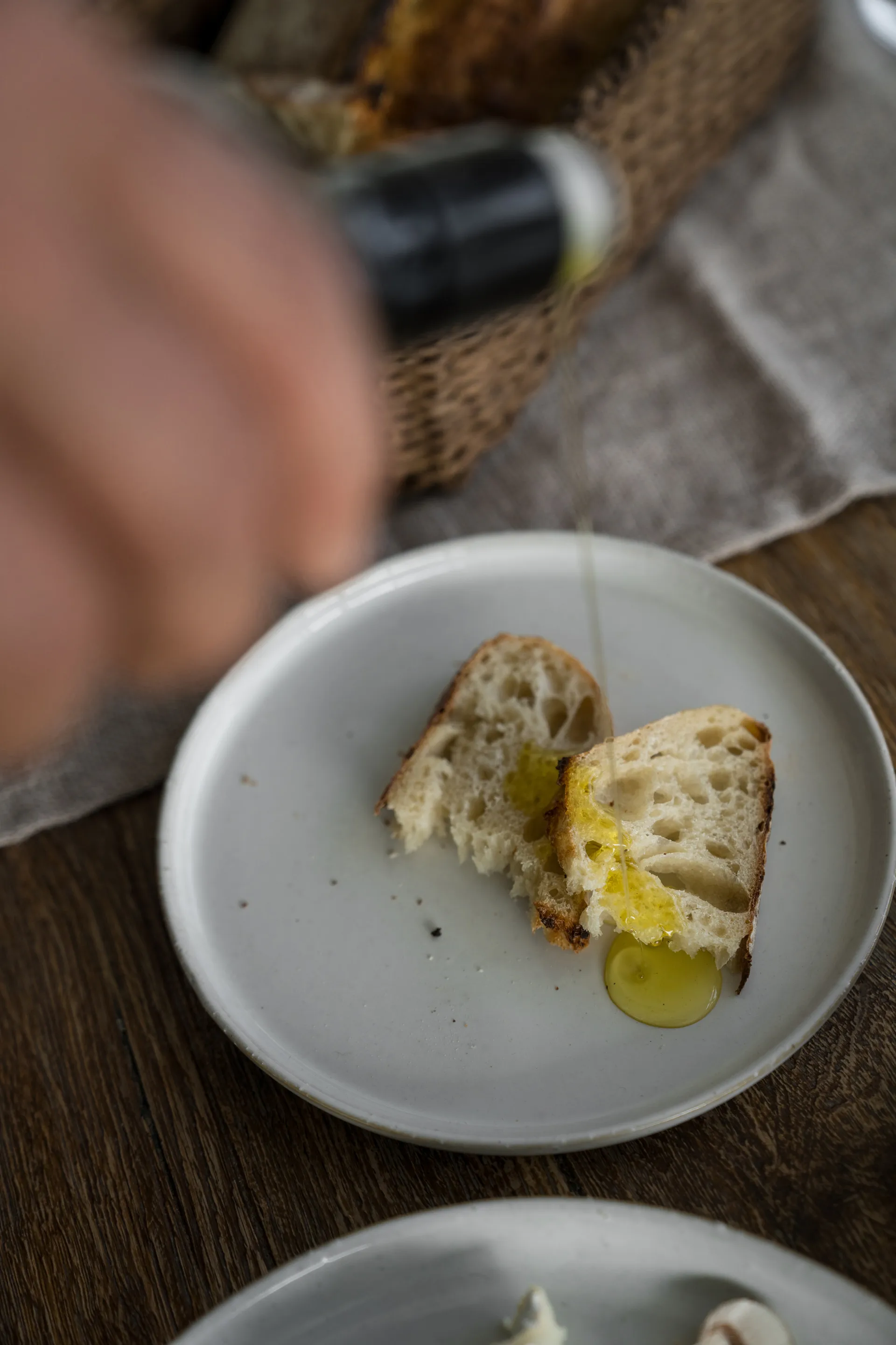 Ernst tallerken Ø24,5 cm, Naturhvit ERNST