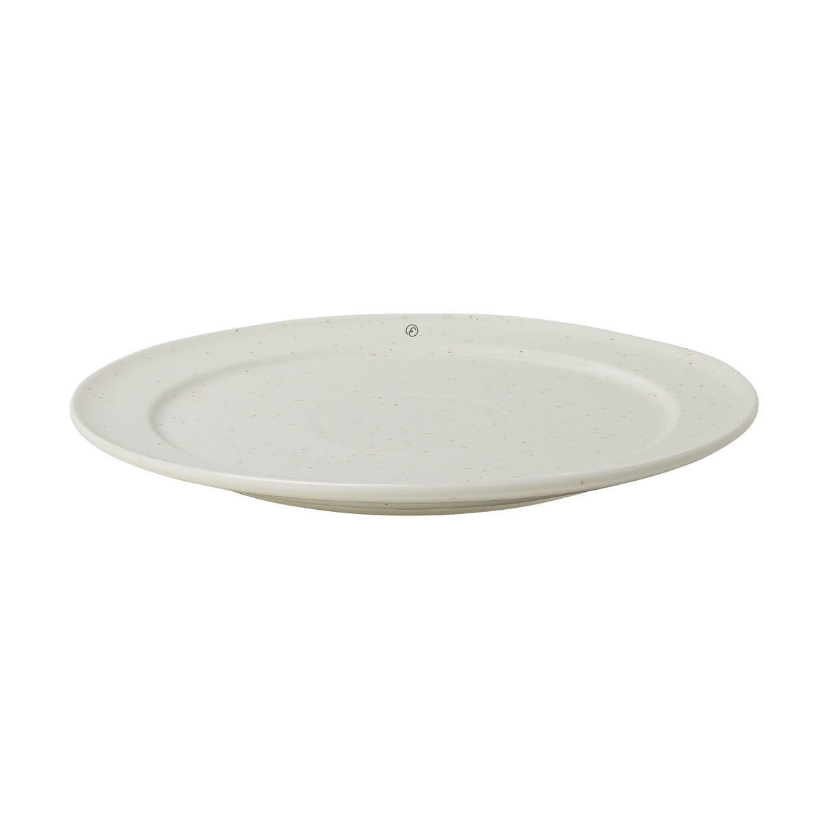 Tallerken 27 cm, vanilje