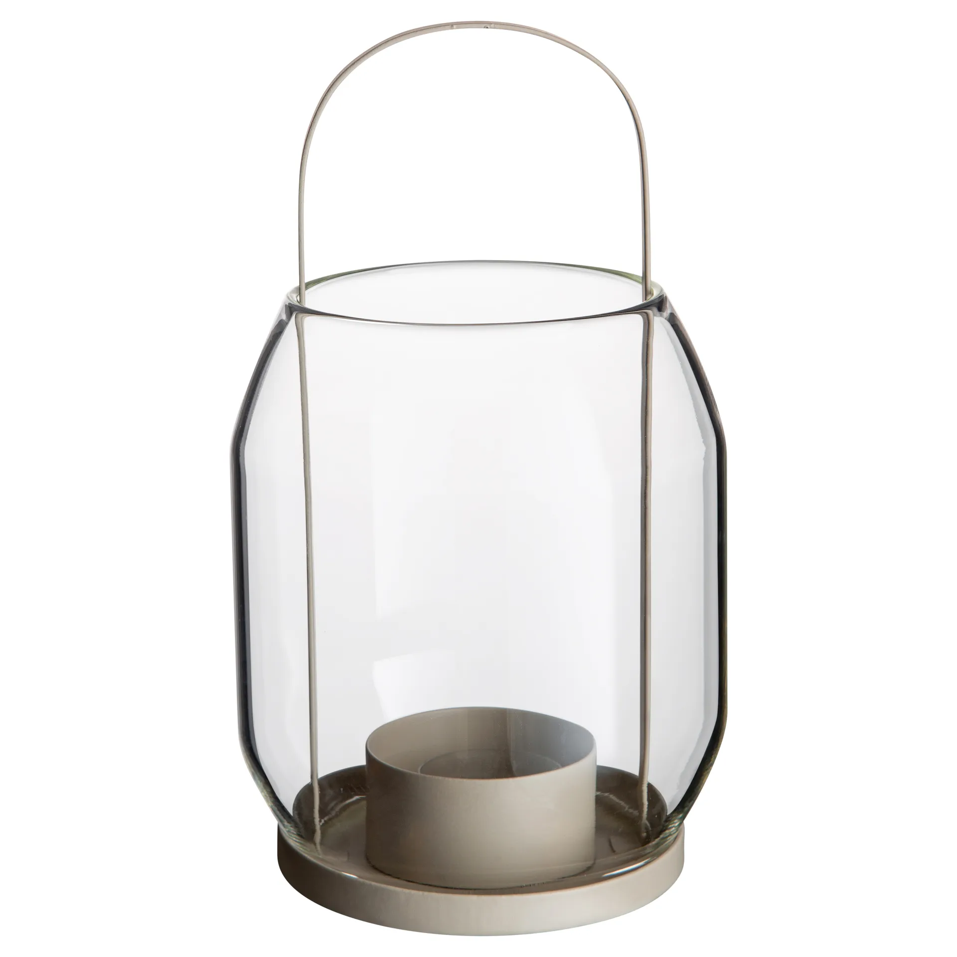 Ernst telysholder 22 cm, Beige ERNST