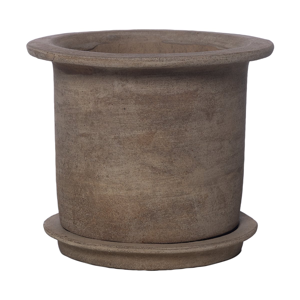 ERNST Ernst terracotta krukke med fat Ø24 cm