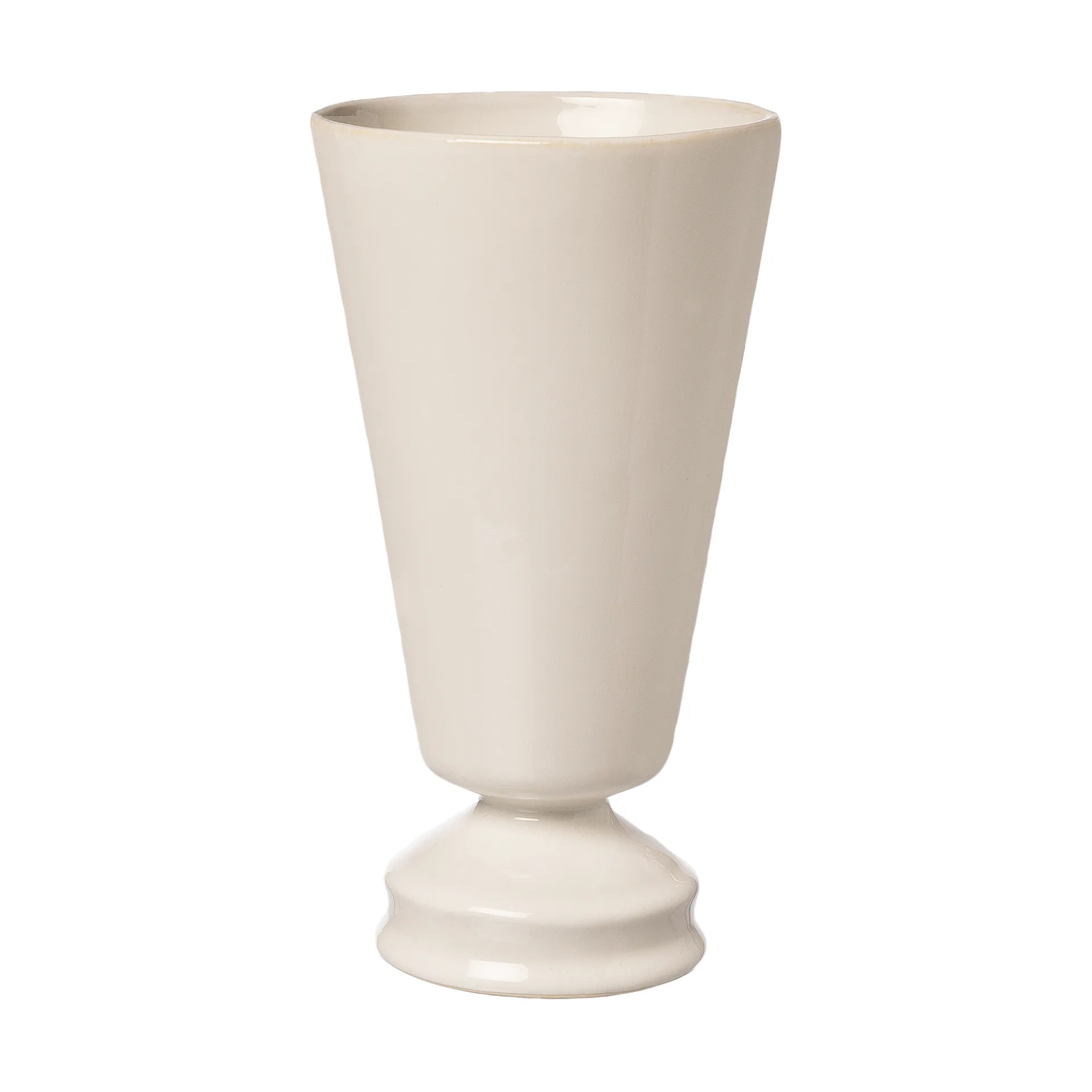 Ernst vase Ø12x21,5 cm, Naturhvit ERNST