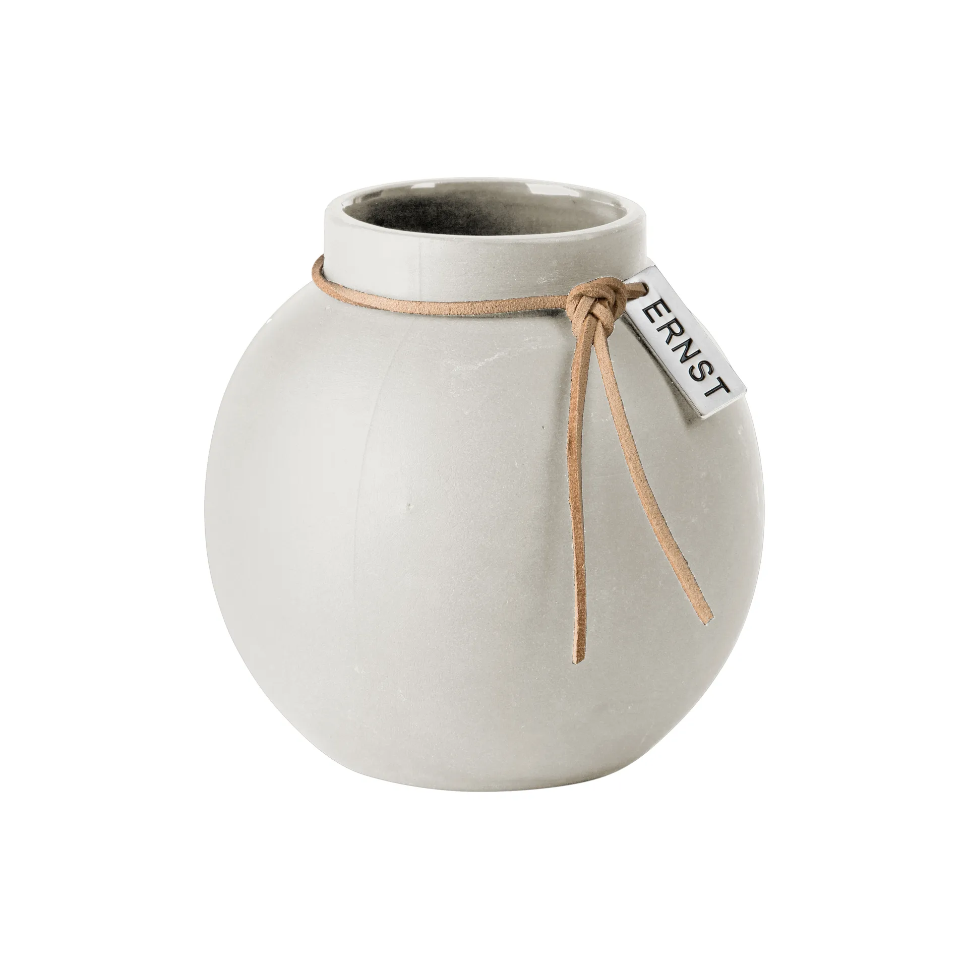 Ernst vase keramikk hvit, 10 cm ERNST