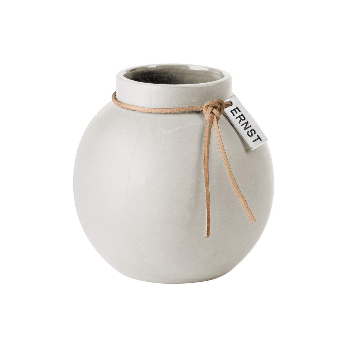 ERNST Ernst vase keramikk hvit 10 cm