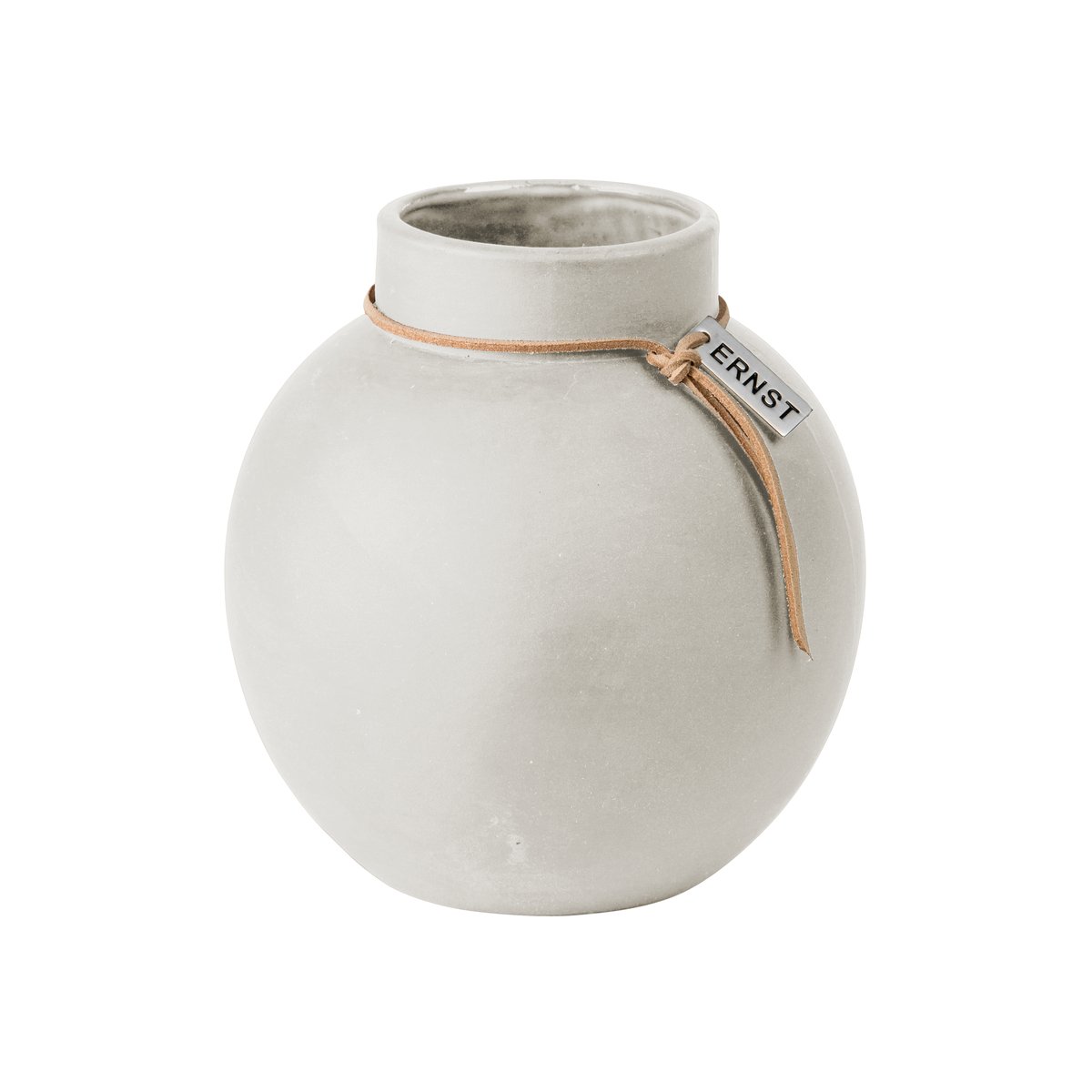 ERNST Ernst vase keramikk hvit 14 cm
