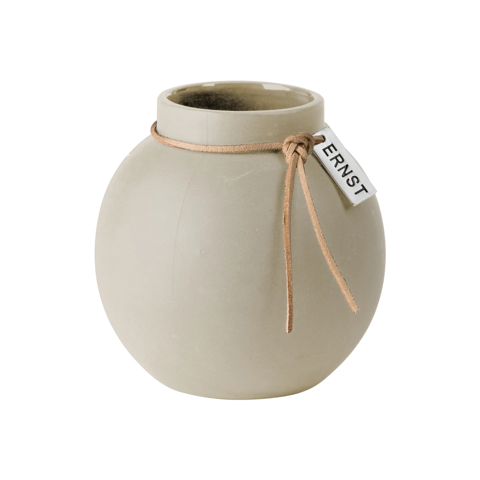 Ernst vase keramikk natur, 10 cm ERNST
