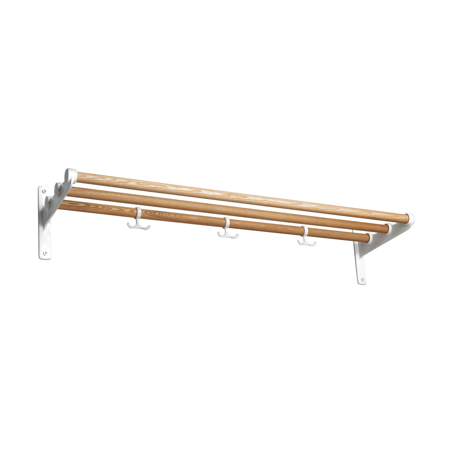 Essem Design Nostalgi hatt-/skohylle Ask-hvit, 100 cm
