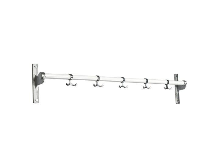 Nostalgi knaggrekke 100 cm, Hvit-aluminium Essem Design