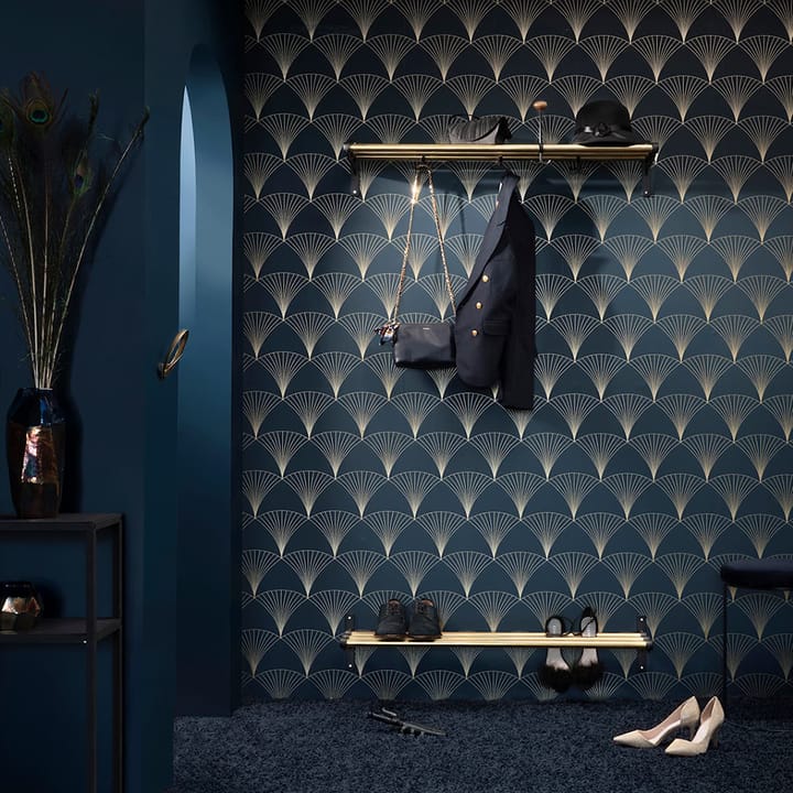 Oskar krok, sort, knott av eik Essem Design
