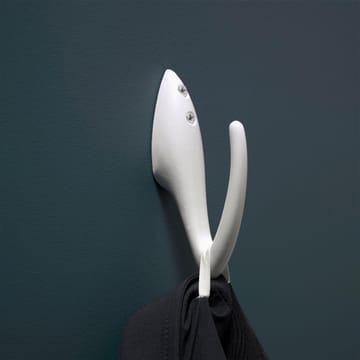 Pape klesknagg - hvit - Essem Design
