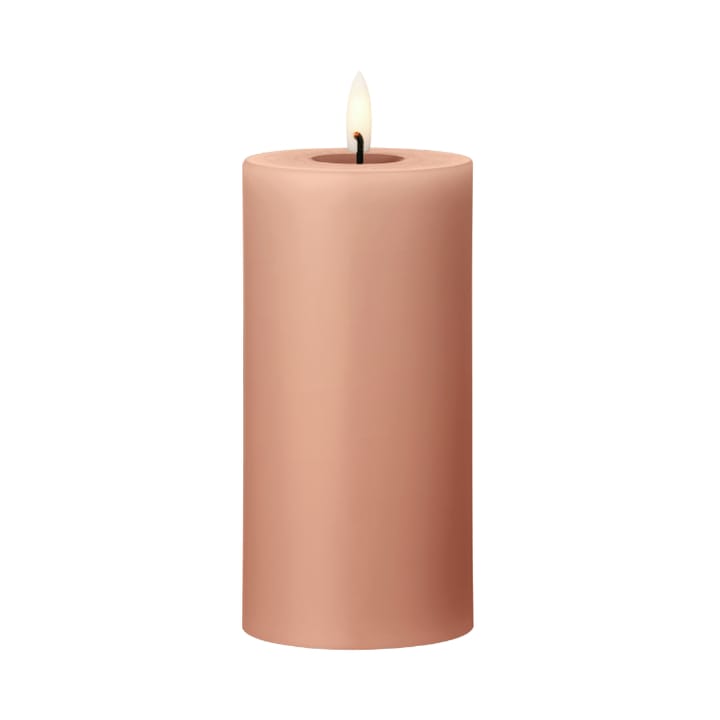 ester & erik blokklys LED - 20 Rosy caramel, 15 cm - Ester & erik
