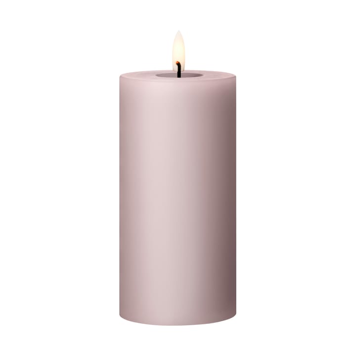 ester & erik blokklys LED - 52 Soft Rose, 15 cm - Ester & erik