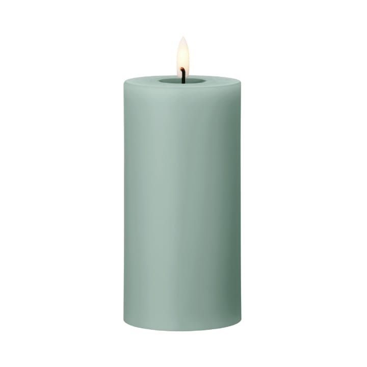 ester & erik blokklys LED - 67 Jade stone, 15 cm - Ester & erik