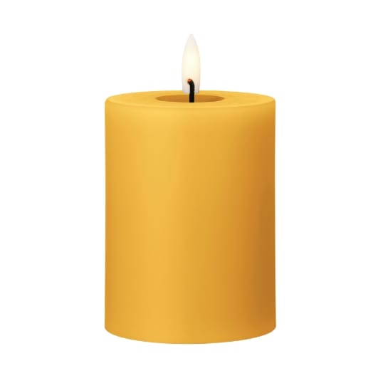 ester & erik blokklys LED - 85 Mango, 10 cm - Ester & erik