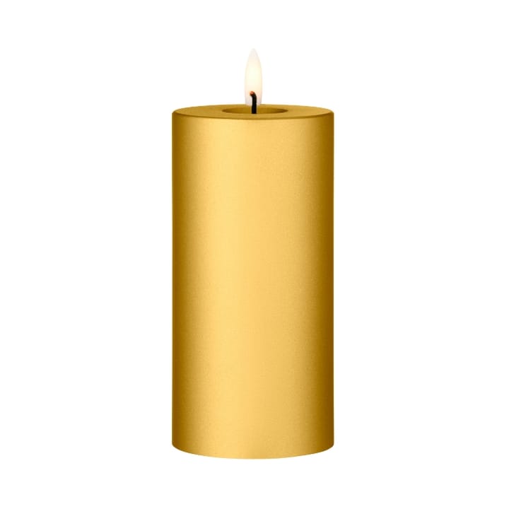 ester & erik blokklys LED - 90 Gold Metallic, 15 cm - Ester & erik