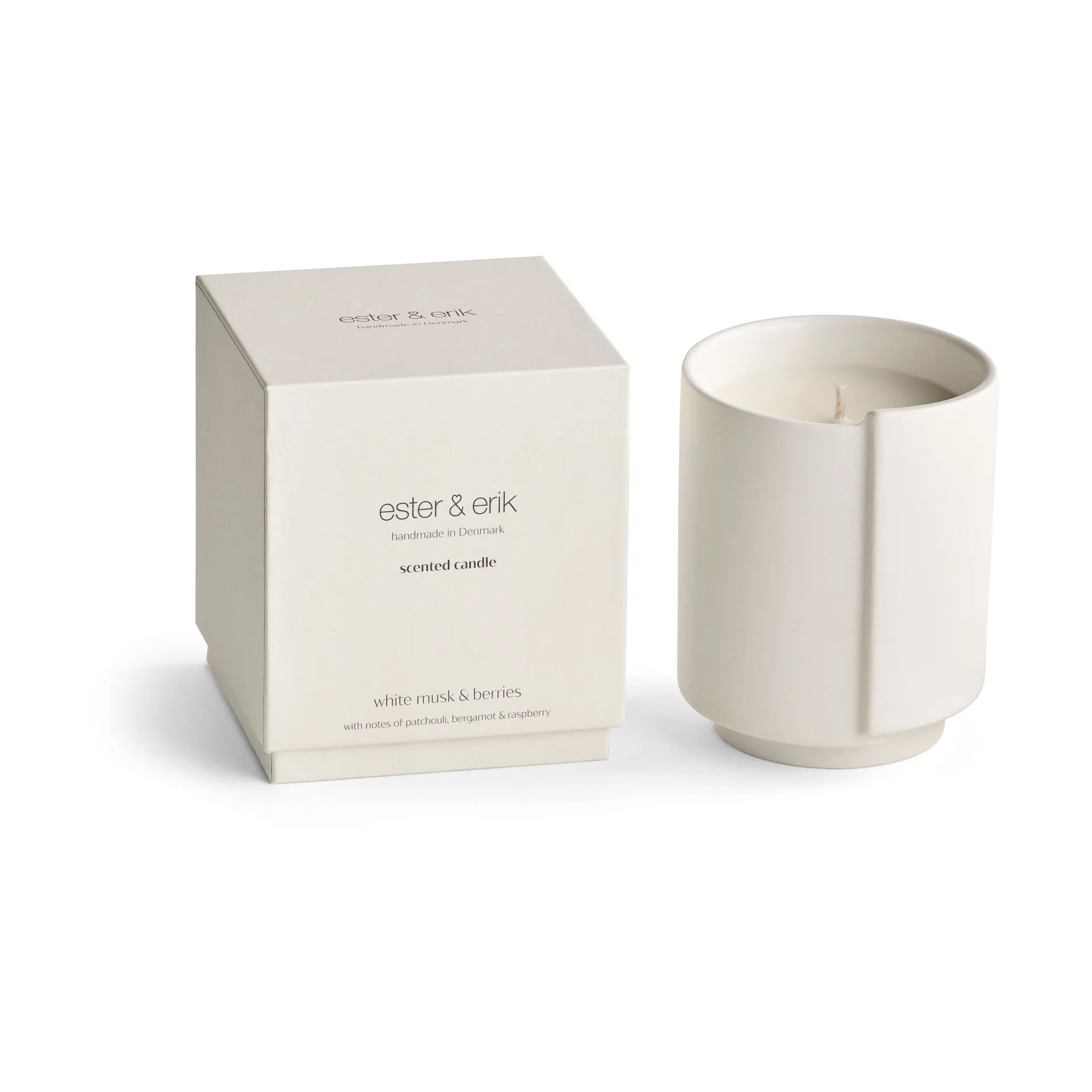 ester & erik duftlys, White musk & berries ester & erik