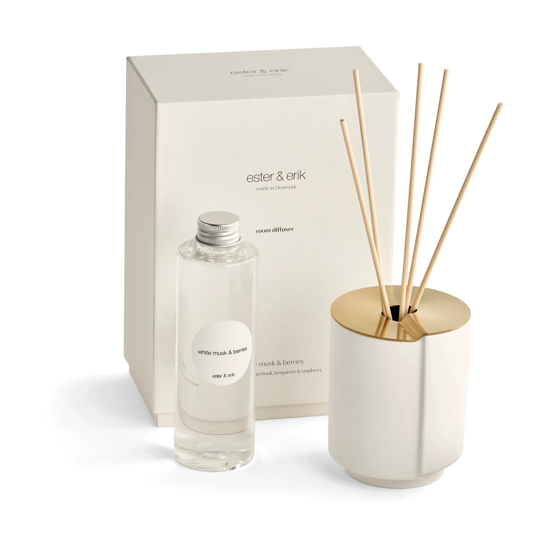 ester & erik duftpinner, White musk & berries ester & erik