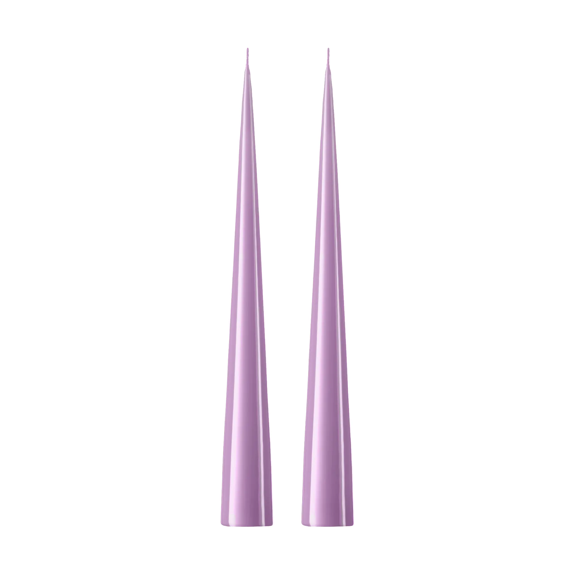 ester & erik kjeglelys 37 cm 2-stk. lakket, Crocus delight 07 ester & erik