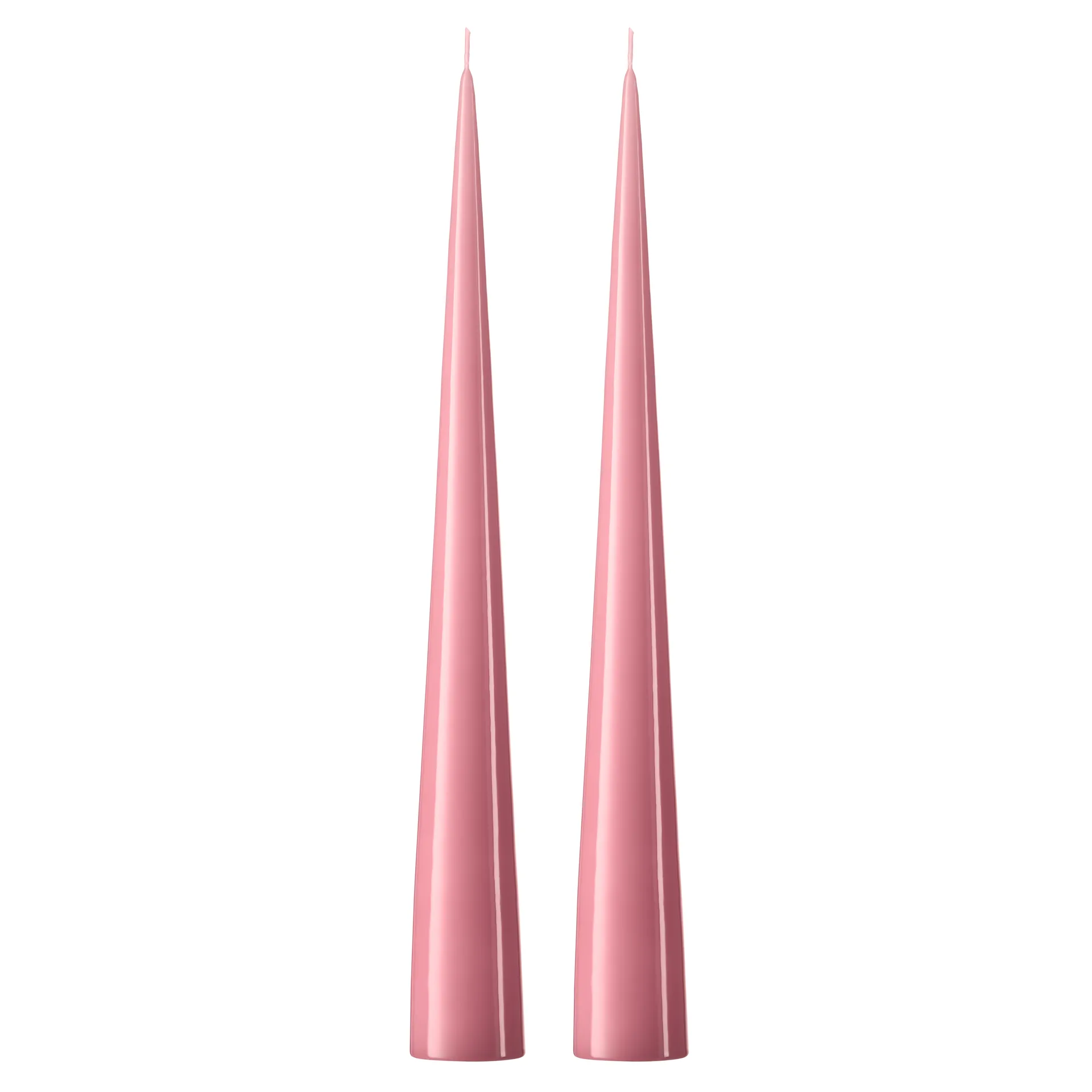 ester & erik kjeglelys 37 cm 2-stk. lakket, Old rose 39-0 ester & erik