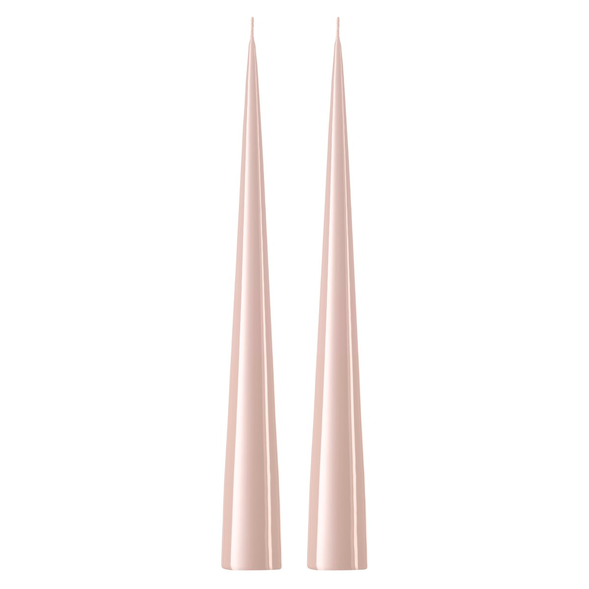 ester & erik ester & erik kjeglelys 37 cm 2-stk. lakket Rosewater 51-0