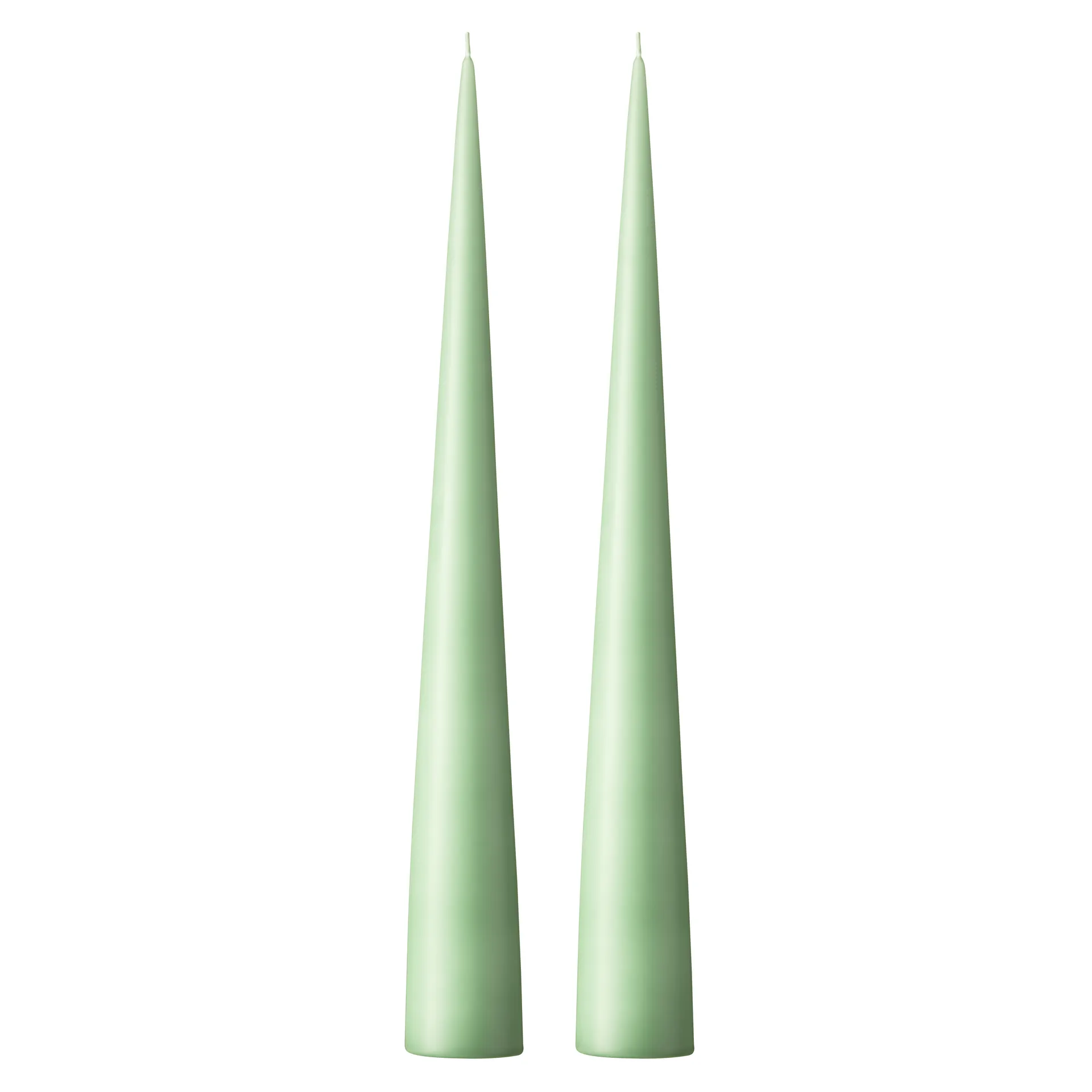 ester & erik kjeglelys 37 cm 2-stk. matt, Eucalyptus 66 ester & erik