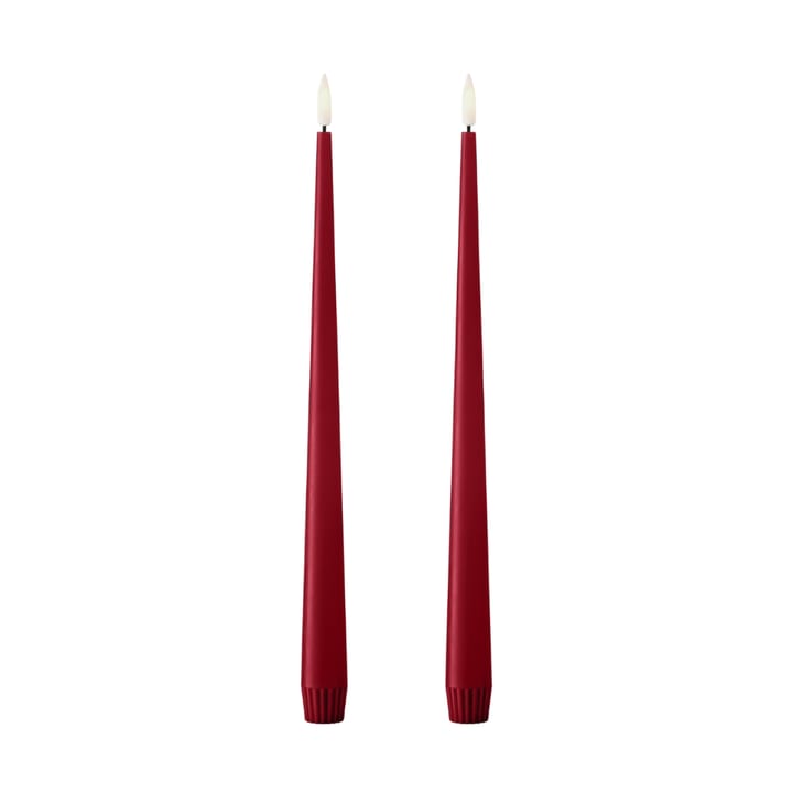 ester & erik kronelys LED 2-pk - 36 Winter Berry , 30 cm - Ester & erik