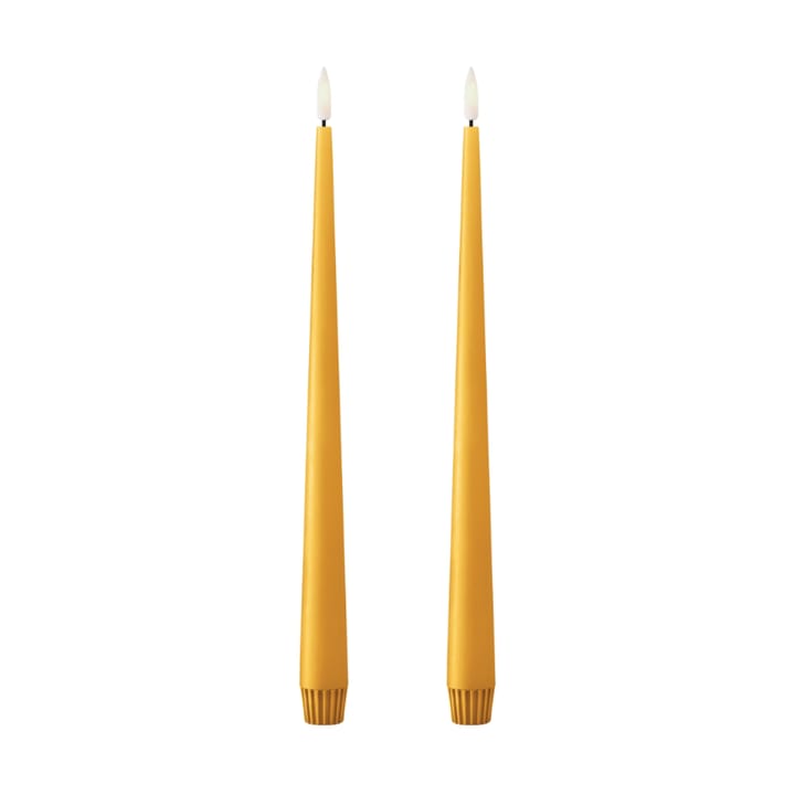 ester & erik kronelys LED 2-pk - 85 Mango , 30 cm - Ester & erik
