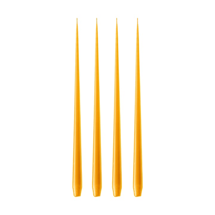 ester & erik lys 4-stk. lakket - 85 Mango, 32 cm - Ester & erik