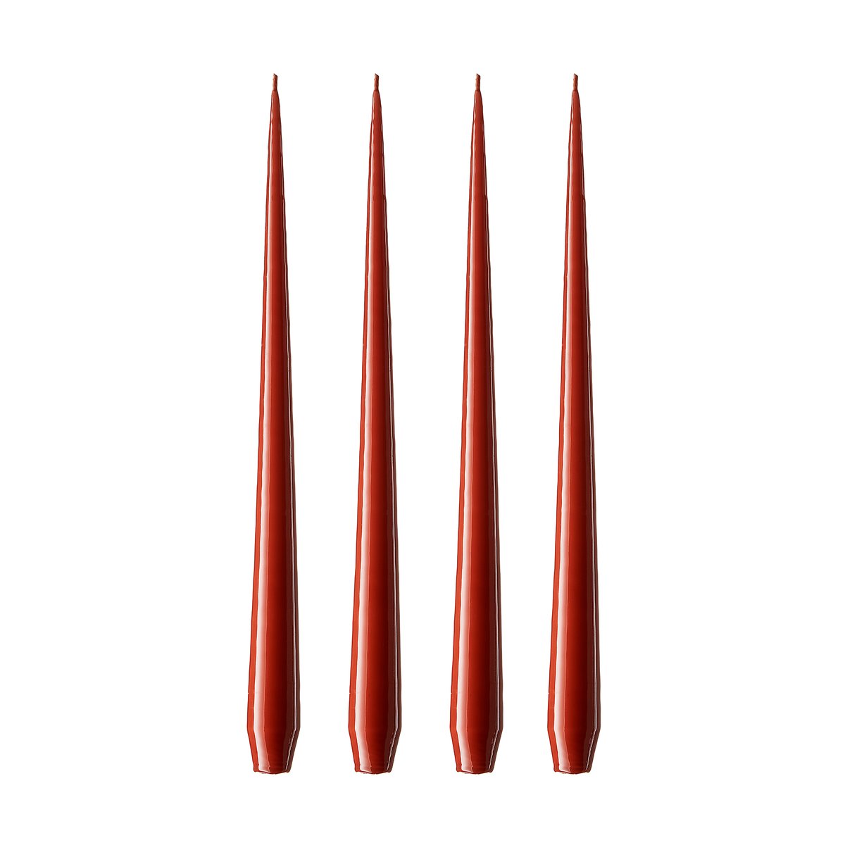 ester & erik ester & erik lys 4-stk. lakket aged rust, 32 cm