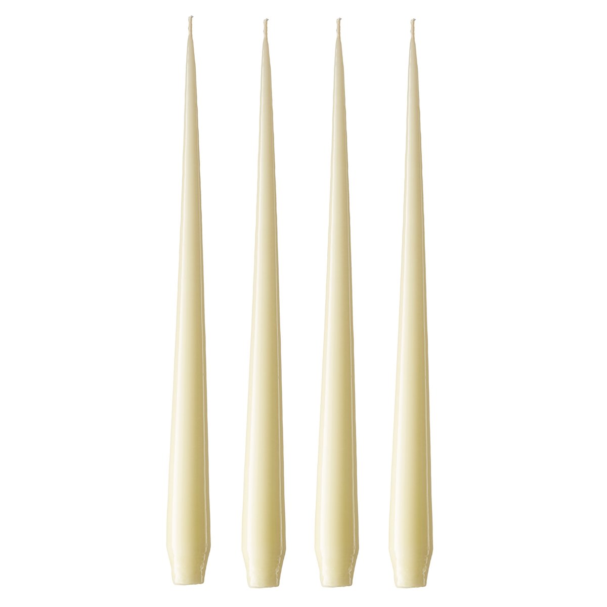 ester & erik ester & erik lys 4-stk. lakket Buttermilk 17-0, 32 cm