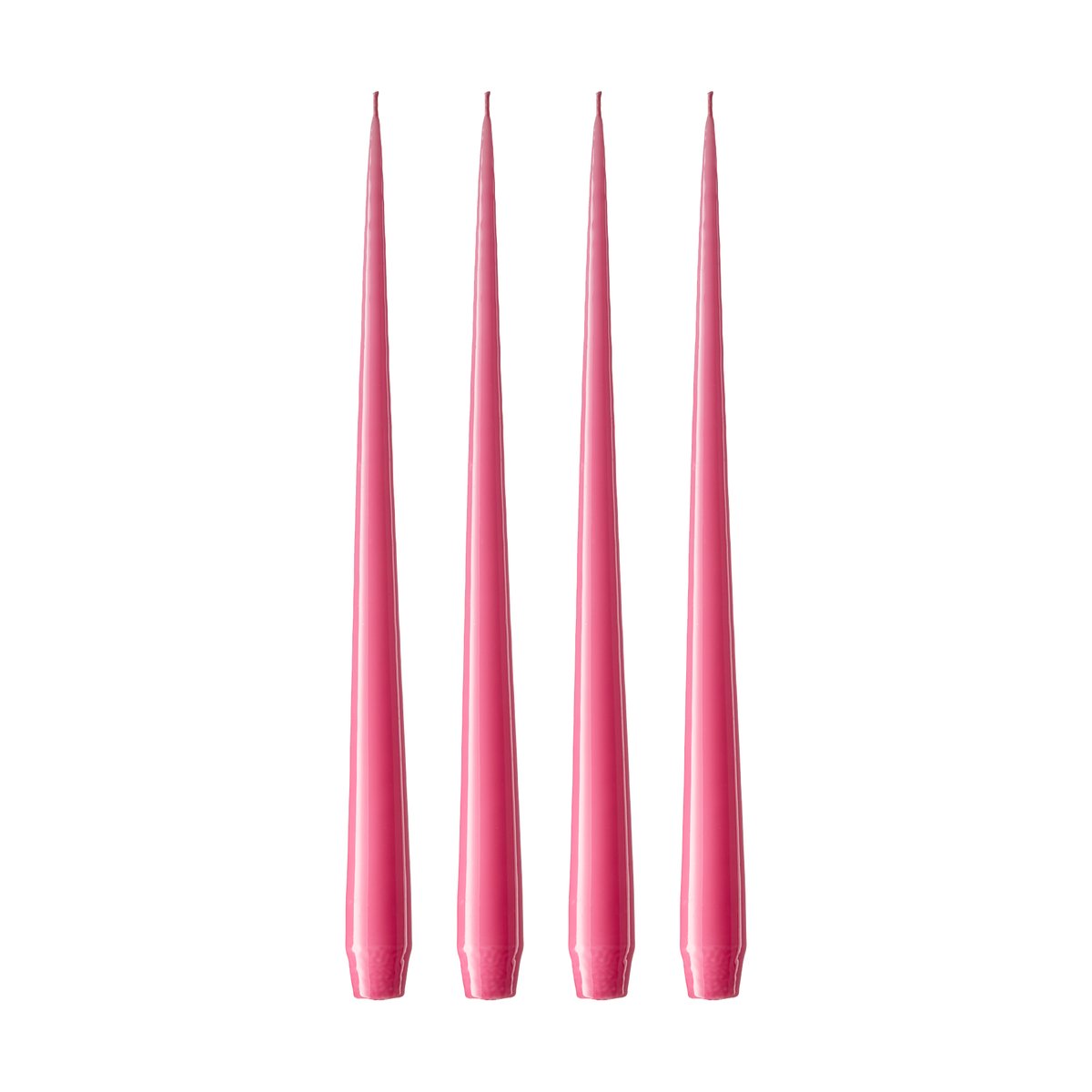 ester & erik ester & erik lys 4-stk. lakket Clear pink 41, 42 cm