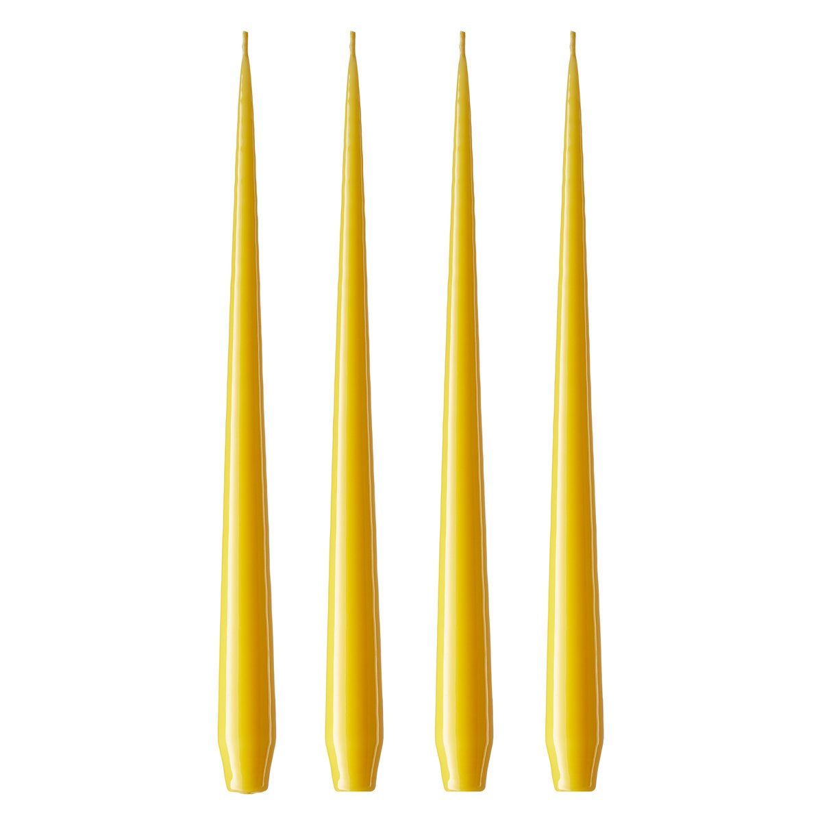 ester & erik ester & erik lys 4-stk. lakket dark Lemon drop 15/2-0, 42 cm