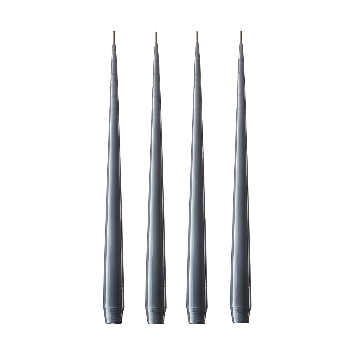 ester & erik ester & erik lys 4-stk. lakket dark slate, 42 cm