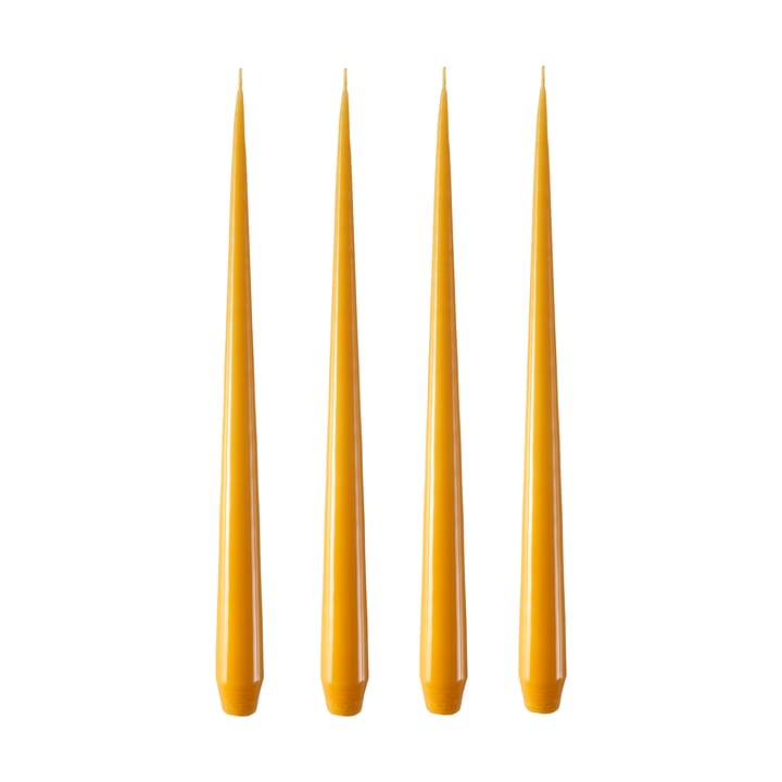 ester & erik lys 4-stk. lakket - honey balm, 32 cm - Ester & erik