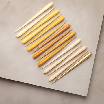 ester & erik lys 4-stk. lakket - honey balm, 32 cm - ester & erik