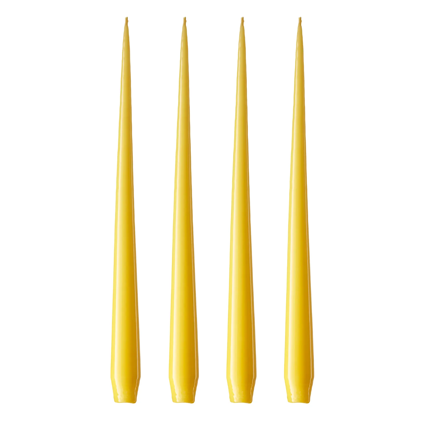 ester & erik lys 4-stk. lakket, Lemon drop 15-0, 32 cm ester & erik