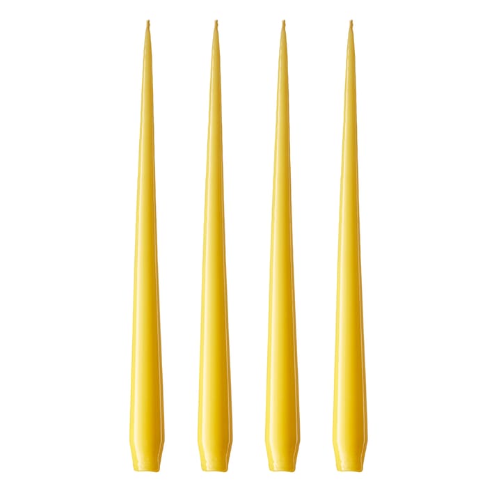 ester & erik lys 4-stk. lakket, Lemon drop 15-0, 32 cm ester & erik