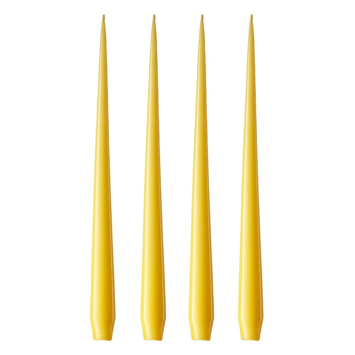 ester & erik lys 4-stk. lakket, Lemon drop 15-0, 42 cm ester & erik