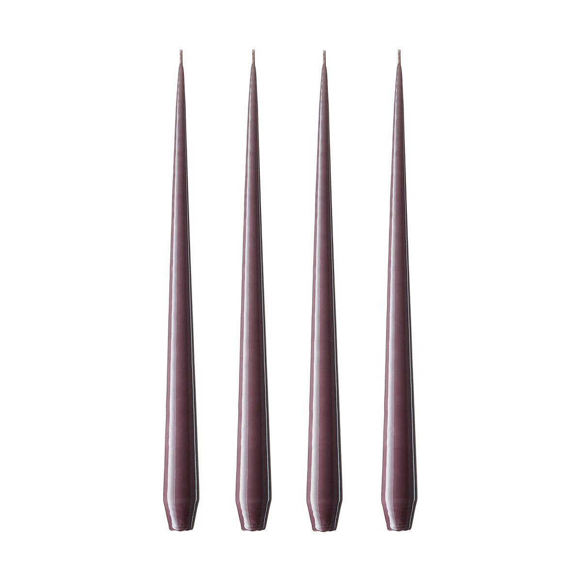 ester & erik ester & erik lys 4-stk. lakket muted mauve, 42 cm