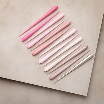 ester & erik lys 4-stk. lakket - old rose, 32 cm - ester & erik