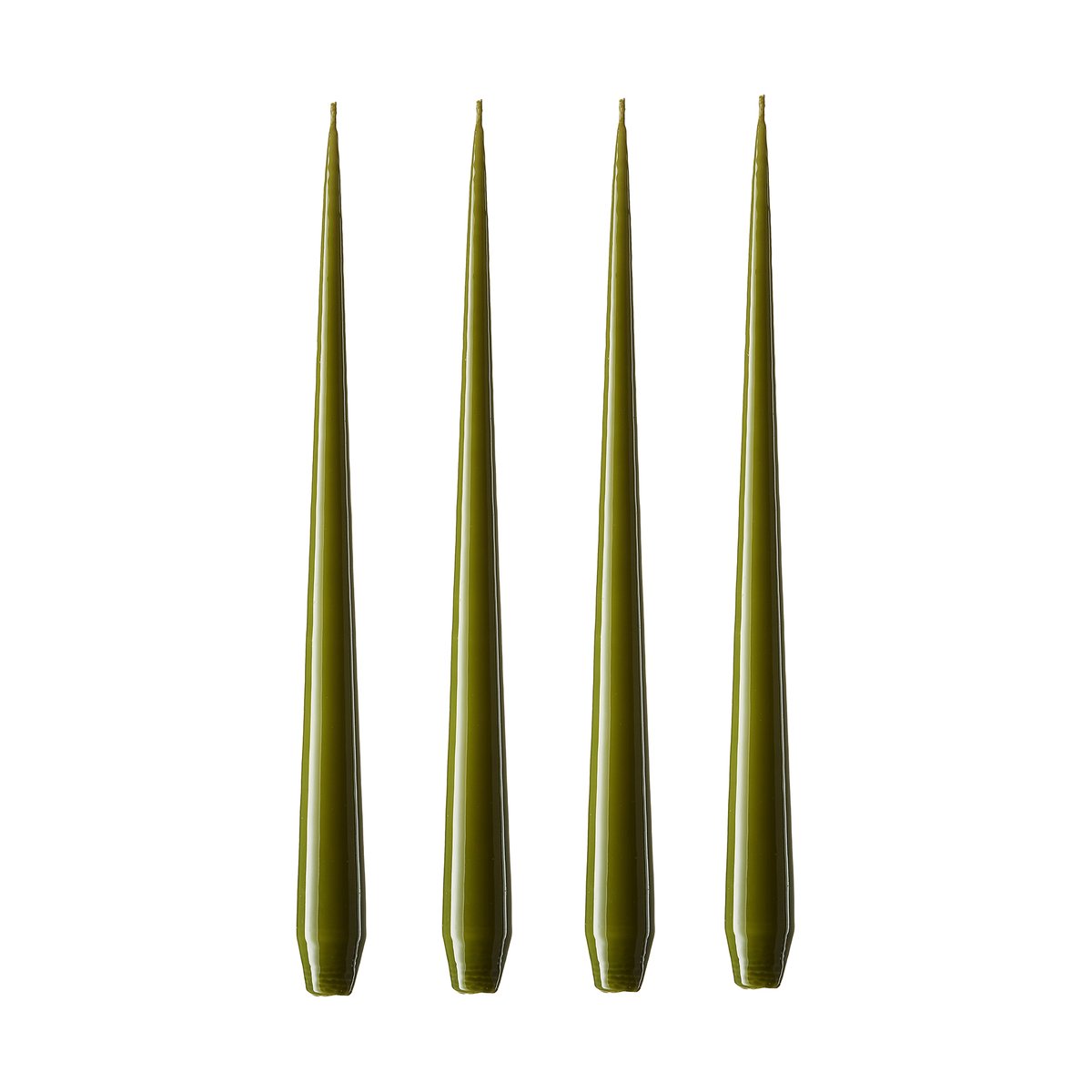ester & erik ester & erik lys 4-stk. lakket olive glow, 32 cm