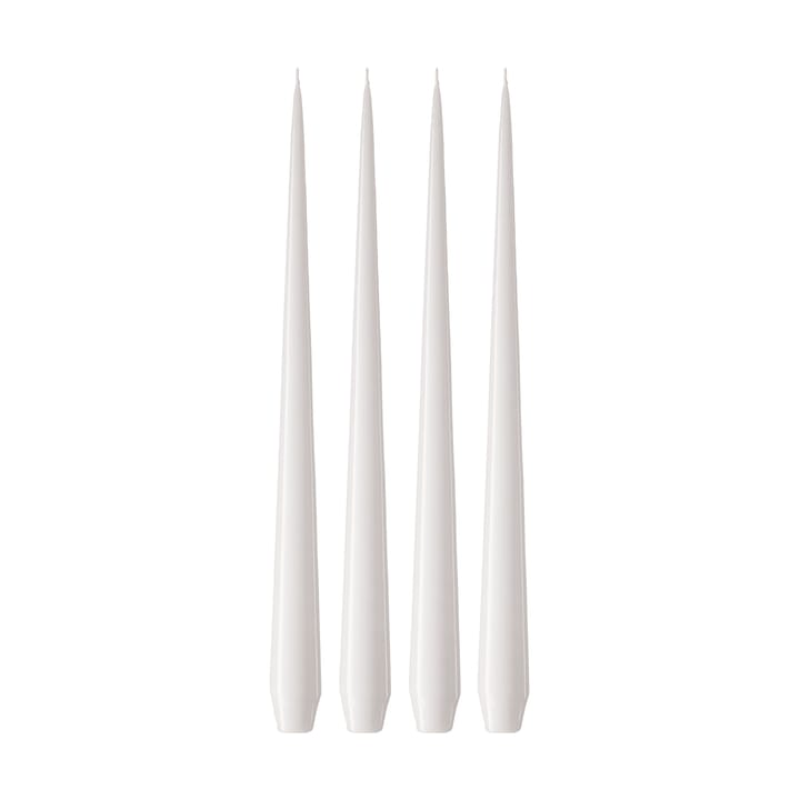 ester & erik lys 4-stk. lakket - White ash 21, 42 cm - Ester & erik