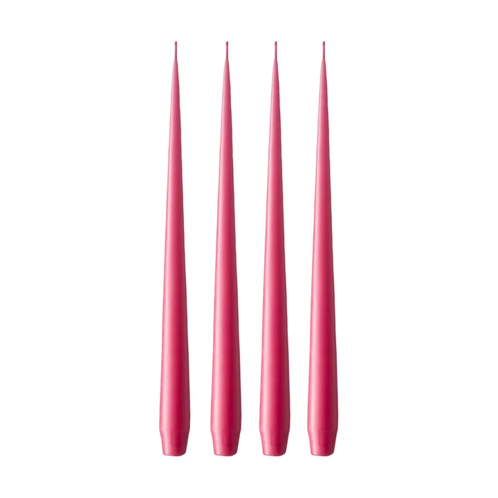 ester & erik lys 4-stk. matt - Deep pink 41/2, 42 cm - Ester & erik