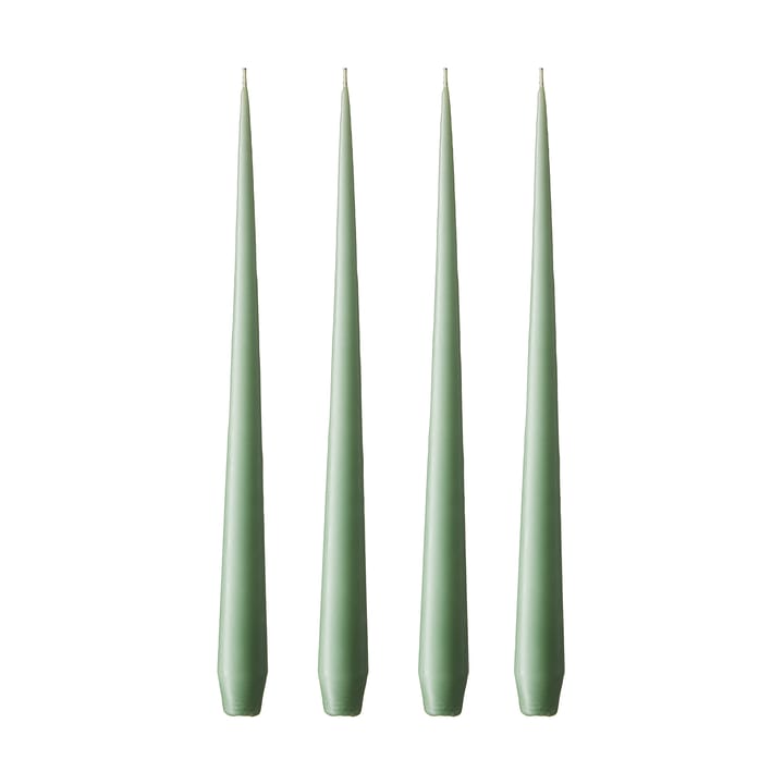 ester & erik lys 4-stk. matt - eucalyptus, 32 cm - Ester & erik
